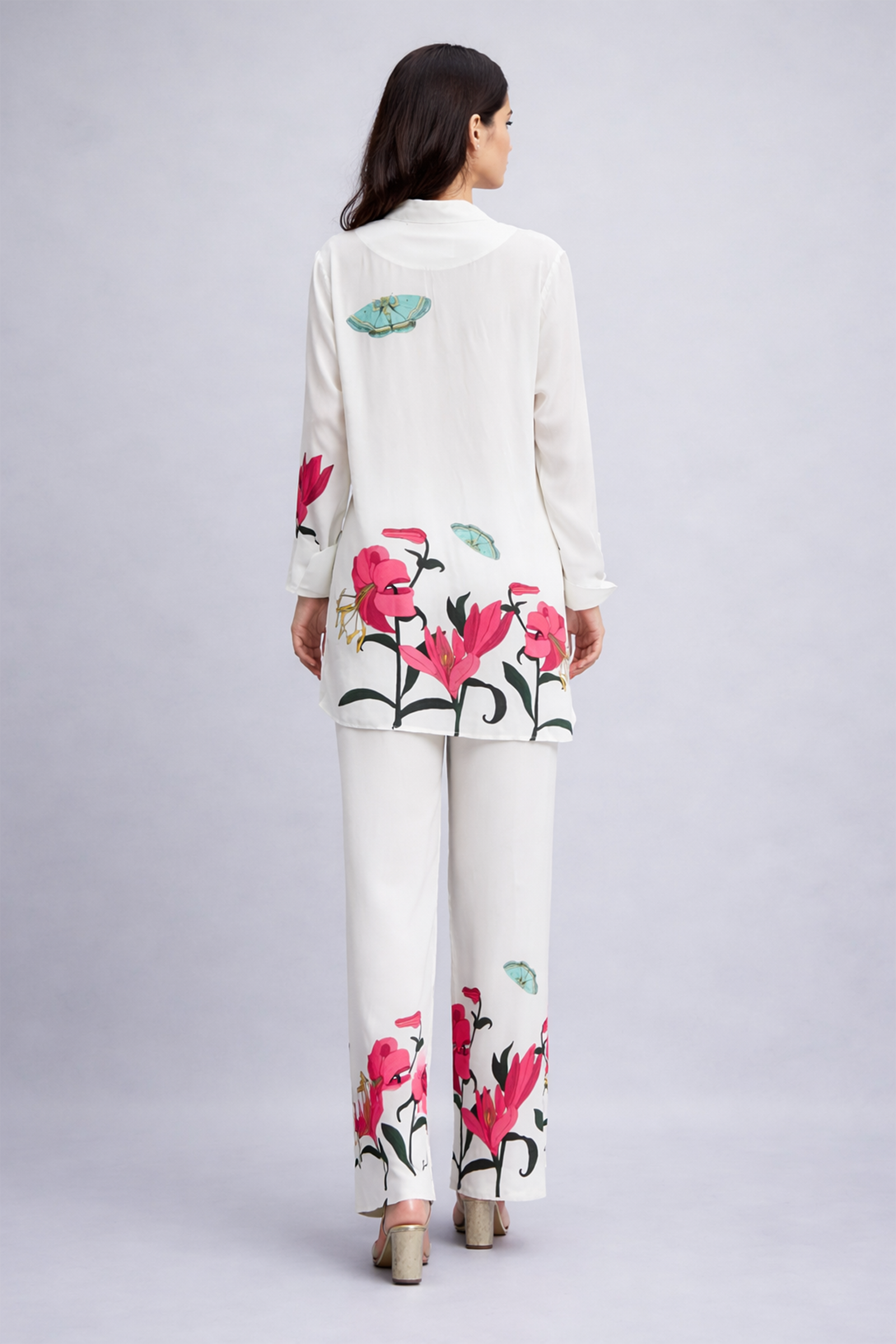 Lily Bloom Ivory Co-ord Set