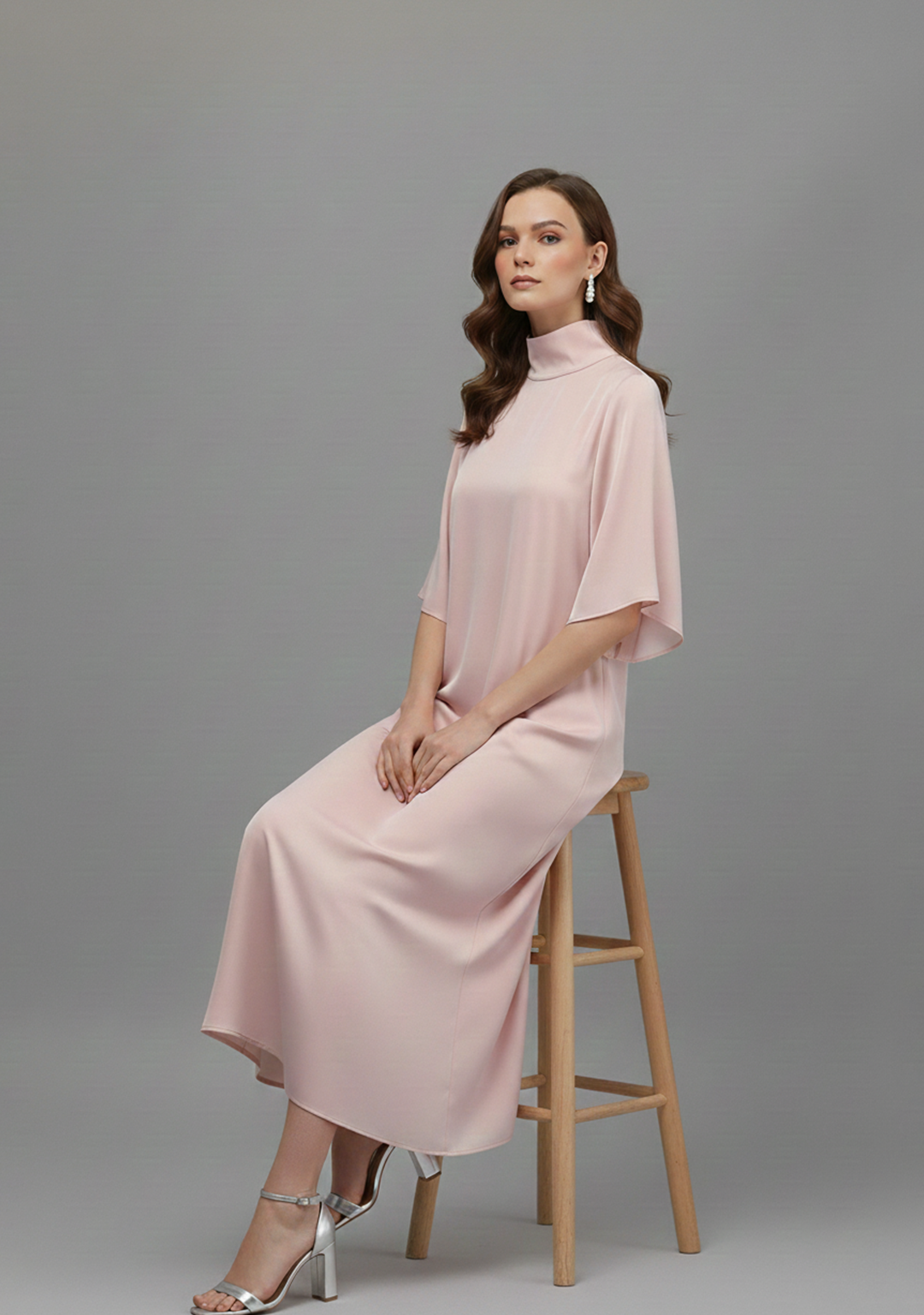 Soft Whisper Straight Dress