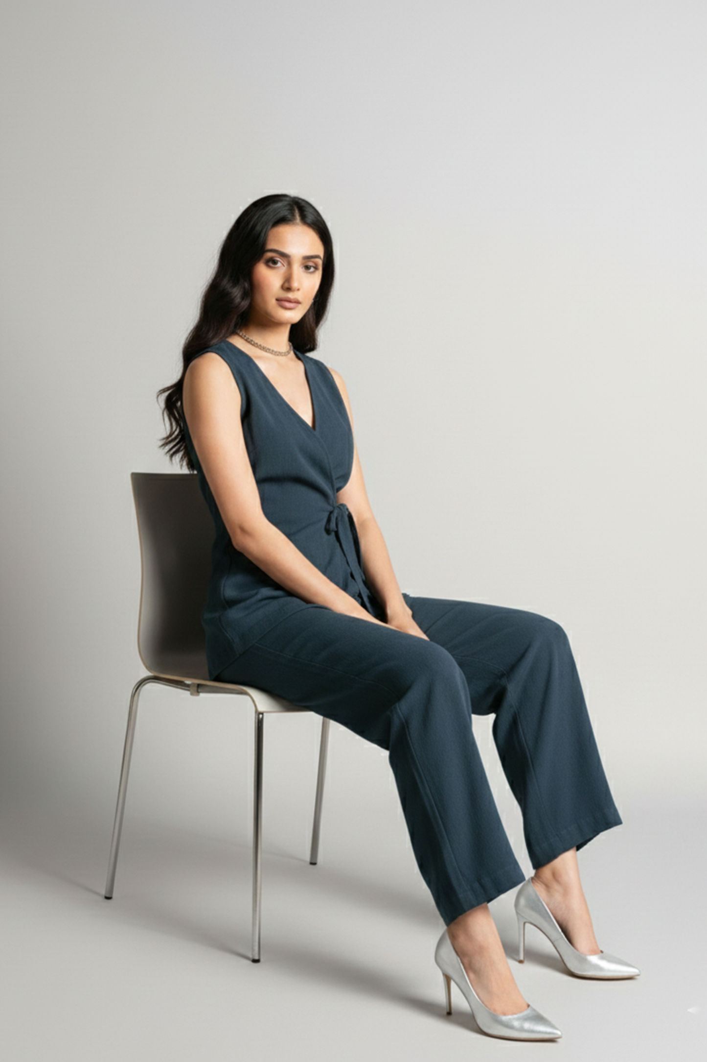 Celeste Three-Piece Crepe Co-ord Set