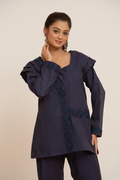 Blue Noir Ensemble Co Ord Set