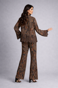 Mocha Tribal Fusion Co-ord Set
