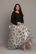 Ethereal Elegance Top & Skirt Set