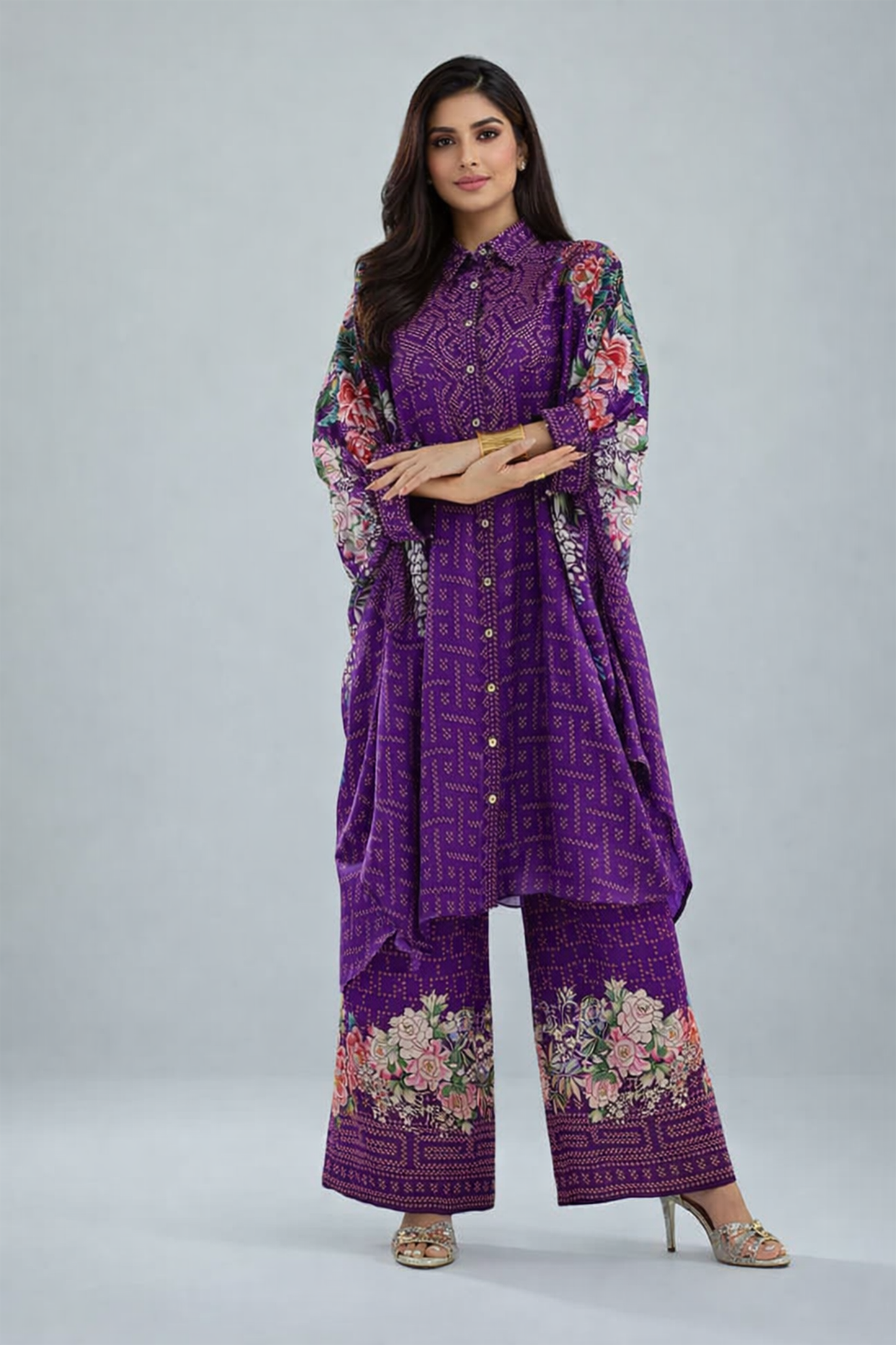 Amethyst Bloom Long Co-ord Set