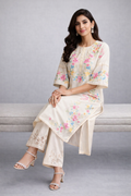 Ivory Meadow Eyelet Long Co-ord Set