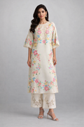 Ivory Meadow Eyelet Long Co-ord Set