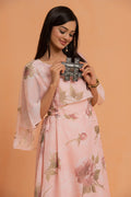 Fairy Pink Floral Maxi Dress