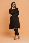 Black Crown Long Co Ord Set