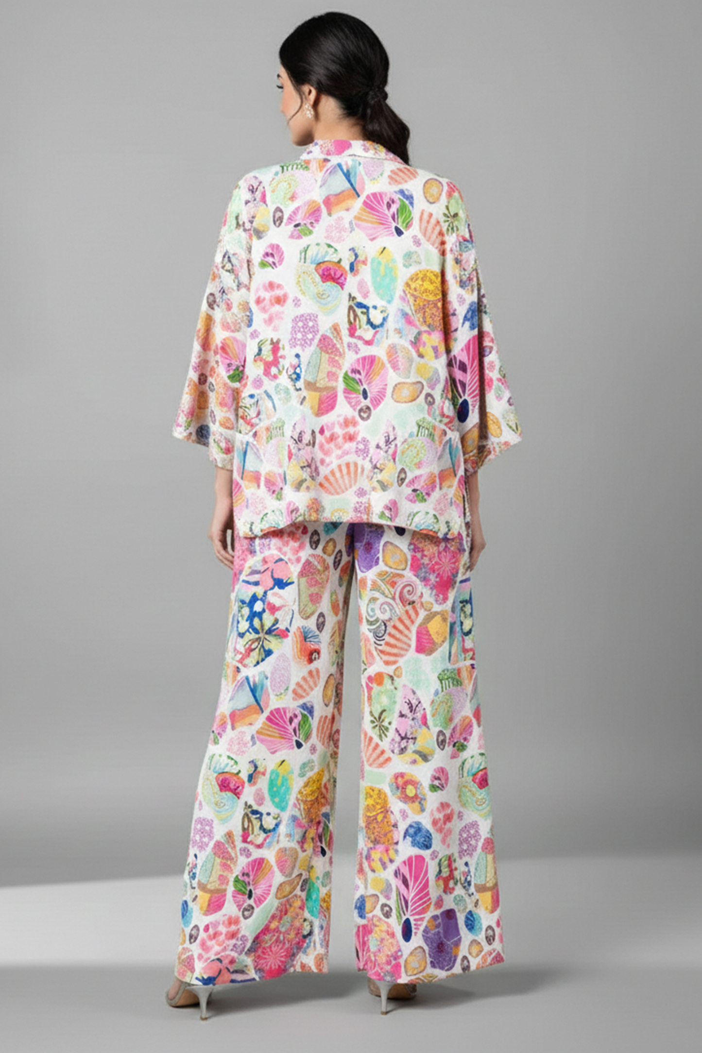 Kaleidoscope Shells Digital Print Co-ord Set
