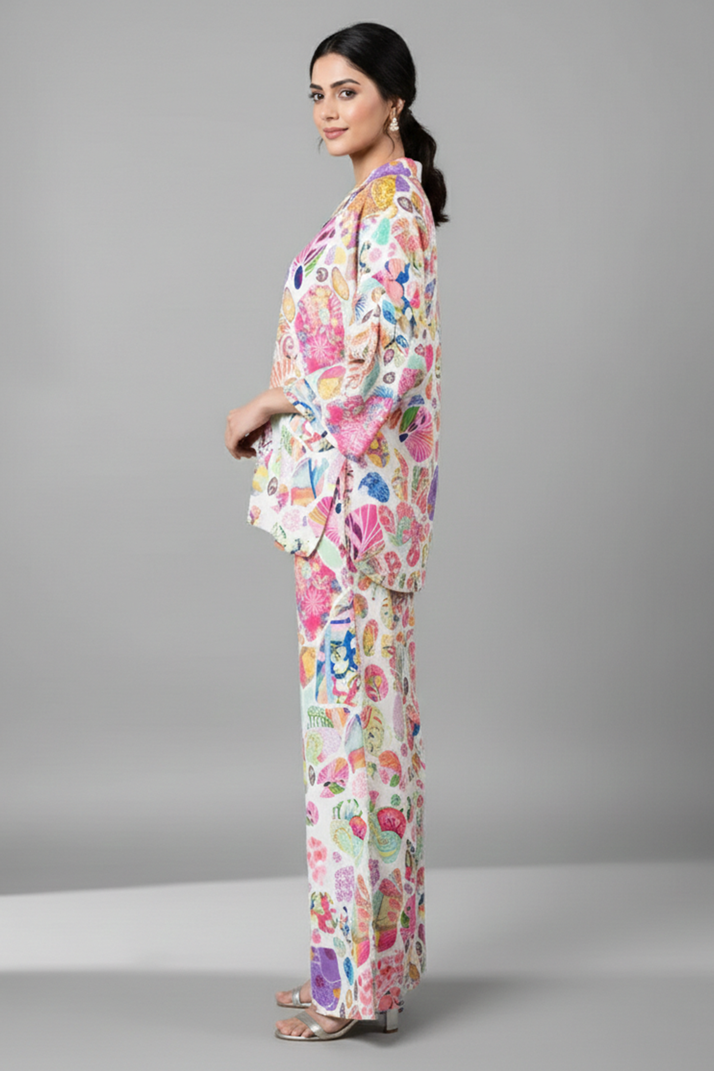 Kaleidoscope Shells Digital Print Co-ord Set