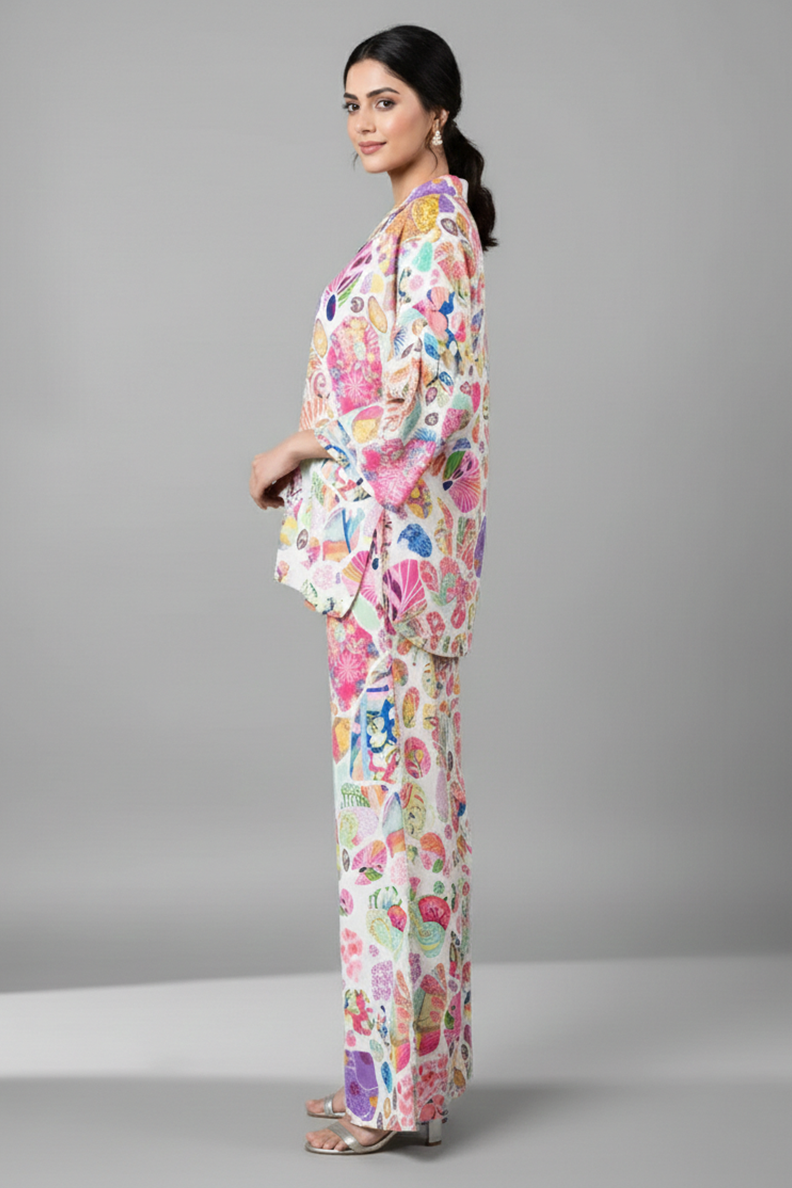 Kaleidoscope Shells Digital Print Co-ord Set