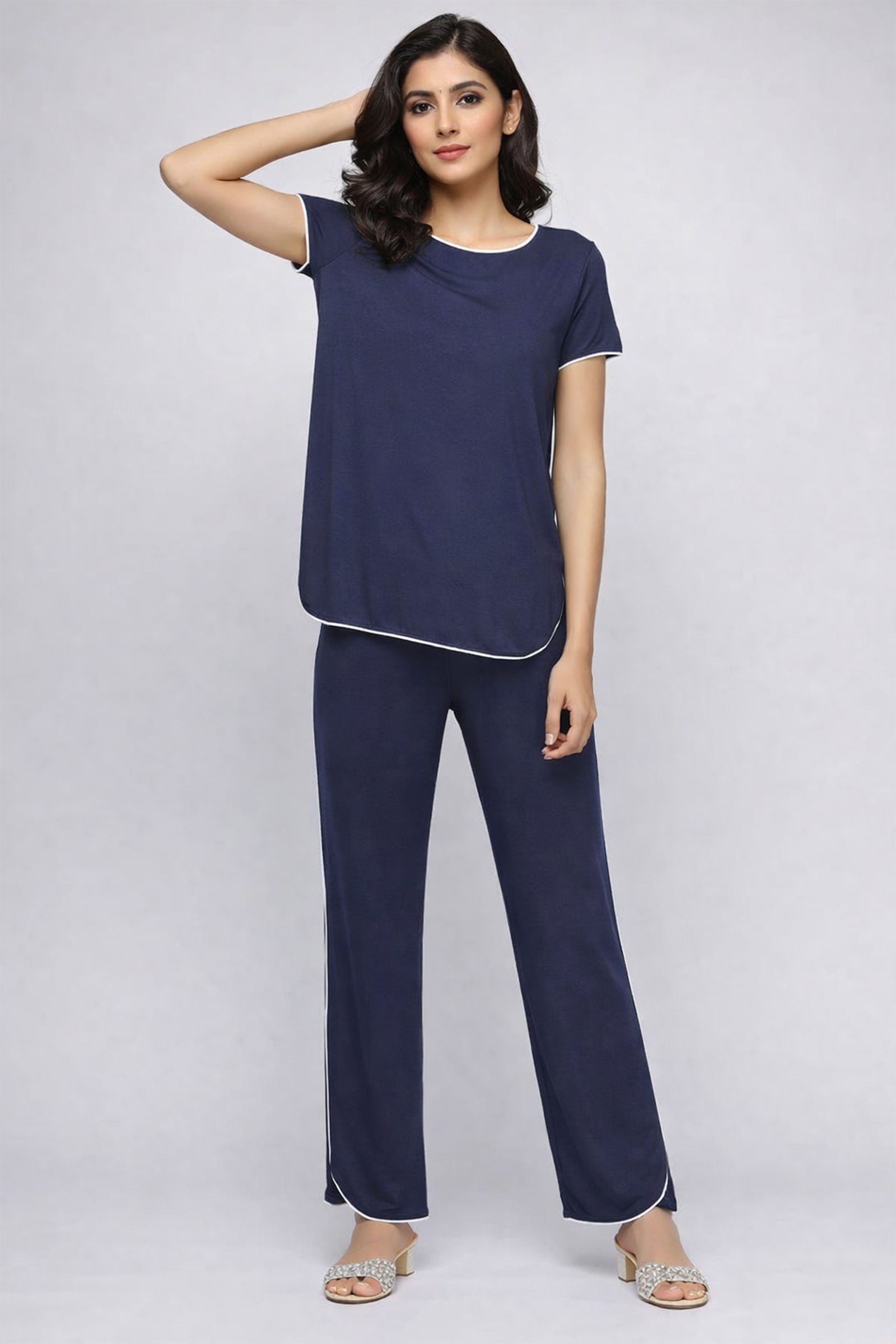 Midnight Navy Essential Lounge Set