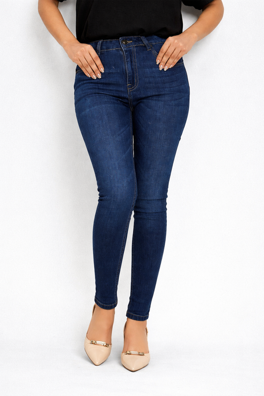 Midnight Sculpt High-Rise Skinny Jeans