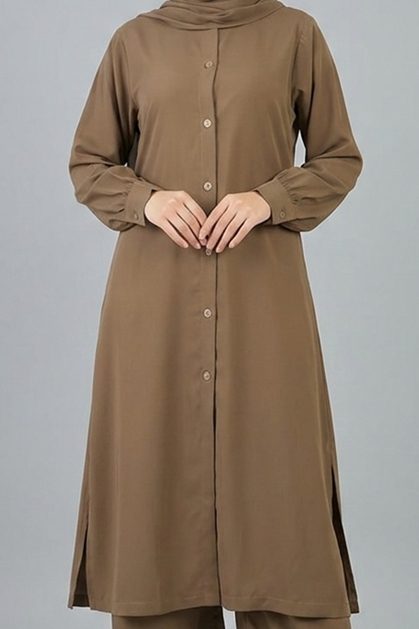 Mocca Utility Co-ord Abaya