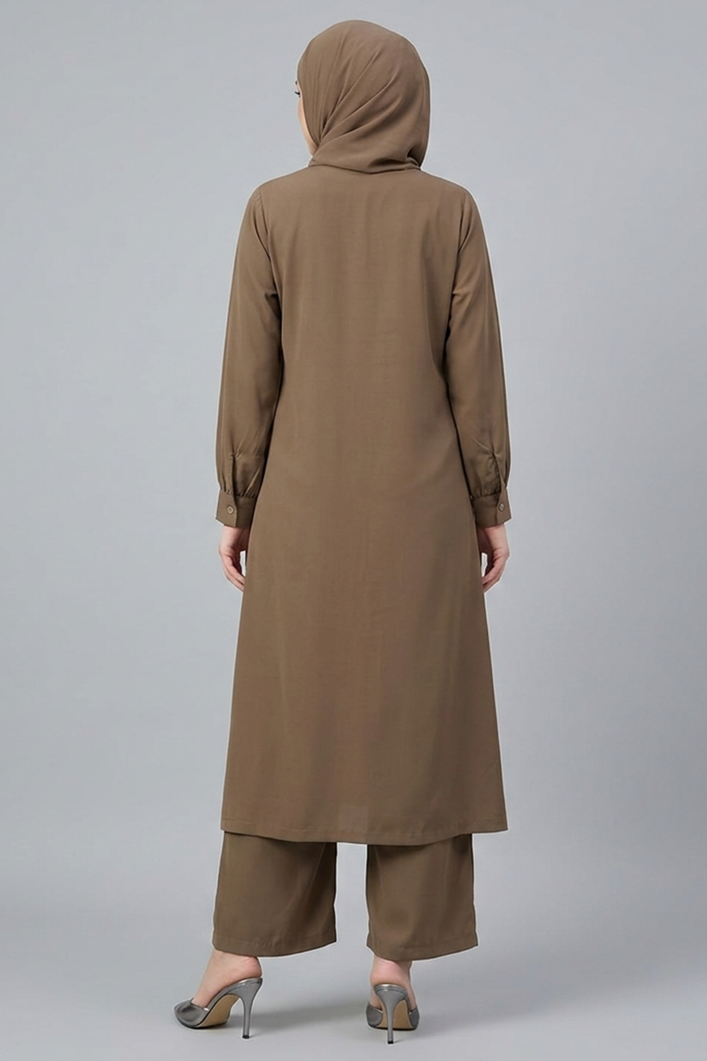 Mocca Utility Co-ord Abaya