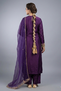 Royal Plum Embroidered