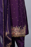 Royal Plum Embroidered